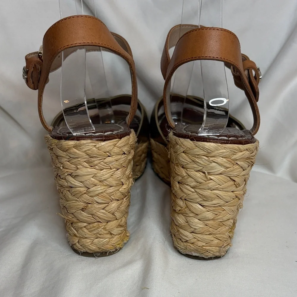 Sam Edelman Darlene Platform Wedge Sandals Size 8.5 - Picture 6 of 14